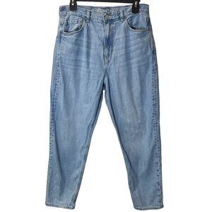 American Eagle Mom Jean Denim 10 Short High Rise